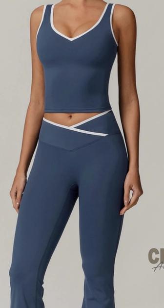 Фитнес спорт одежда костюм