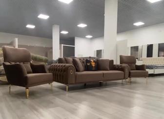 Комплект диван и 2 кресла, новые, ликвидация