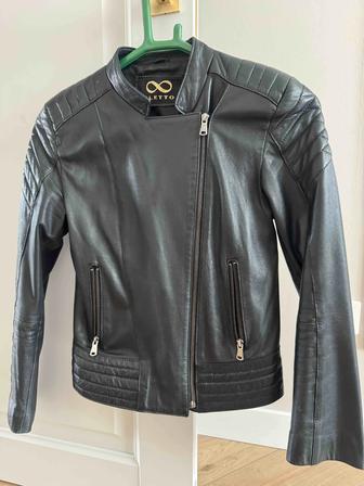 Куртка из натуральной кожи