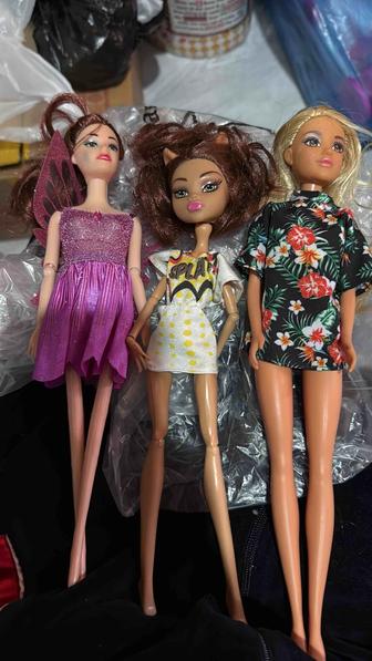 Куклу пакетом детские б/у вещи, игрушки, сумки.