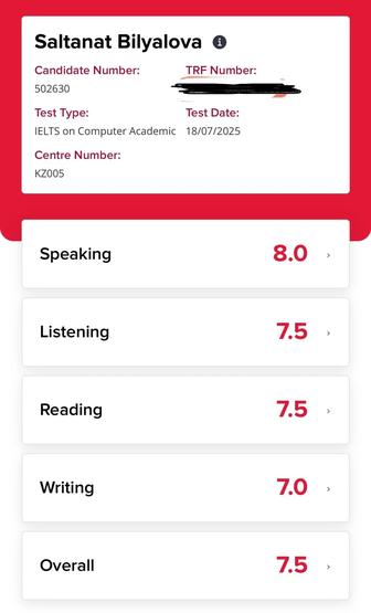Английский язык, IELTS