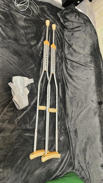 Продам костыли (пара)и ортез