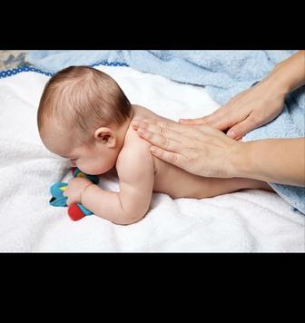 Услуги Детского массажа с выездом на дом.