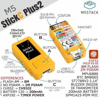 Микрокомпьютер Компьютер M5 stick