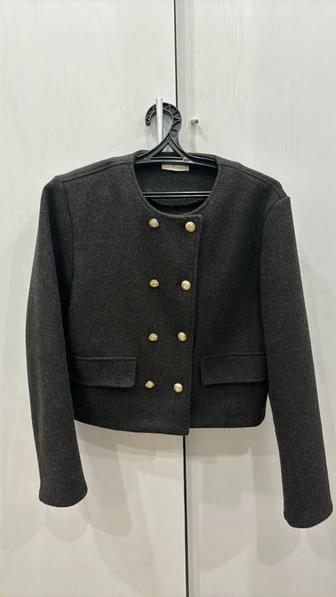 пиджак короткий зара