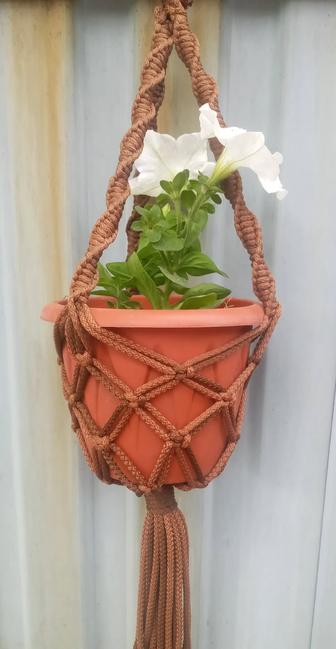 Плетение макраме изделия