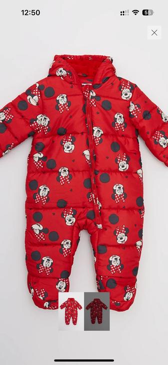 Продам комбинезон зимний 9-12 мес