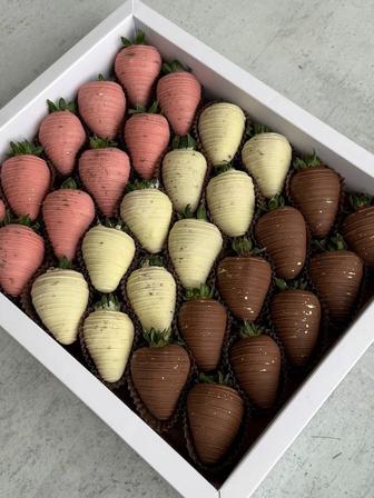 Клубника в шоколаде скидка