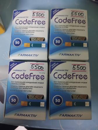 Code free тест полоски на глюкометр