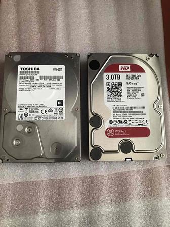 Жесткие диски 3 TB в отличном состоянии