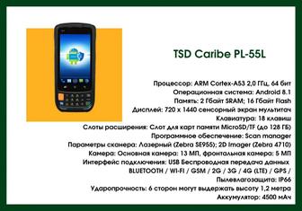 Терминал сбора данных Caribe PL-55L