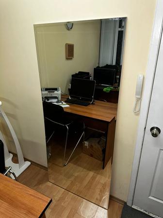 Зеркало без рамы 180 на 80см