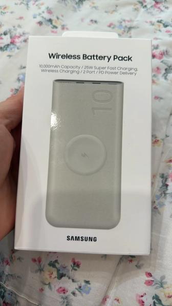 Внешний аккумулятор Wireless Battery pack Samsung 10000 мАч