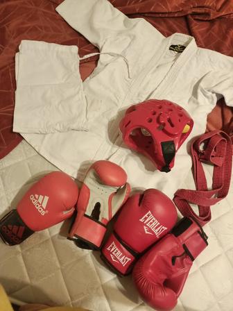 Набор для секции борьба штаны, перчатки, пояса