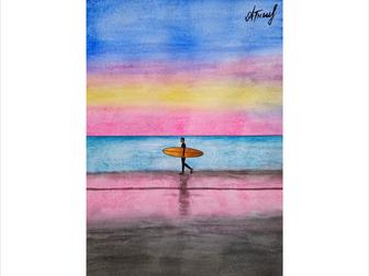 Картина Пляж