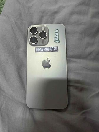 iPhone 15 pro max 256gb natural titanium