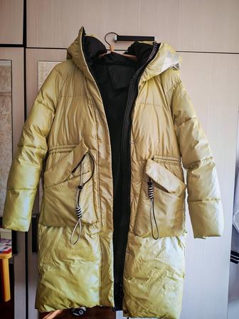 Пуховик женский оверсайз