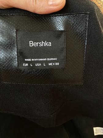 Крутая кожаная куртка! Bershka