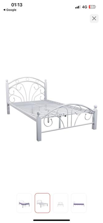 Кровать железная - 2 штуки