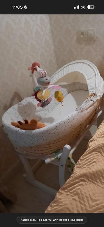 Кровать плетеная колыбель