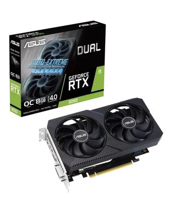 Продаю видеокарту ASUS DUAL-RTX3050-08G-V2