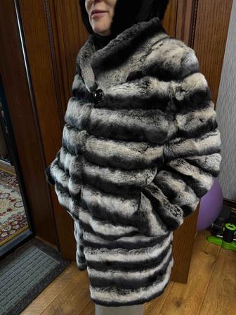 Эко шуба под шиншиллу