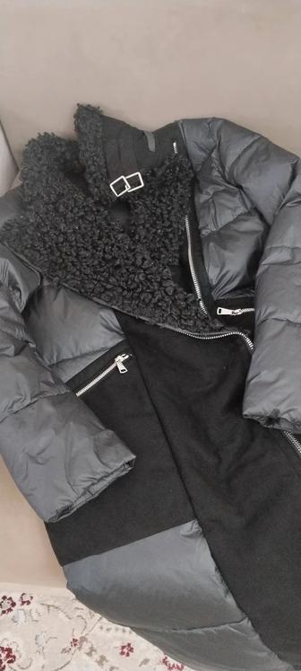 Продам куртку б/,у в идеальном состоянии натуральный мех и замша.