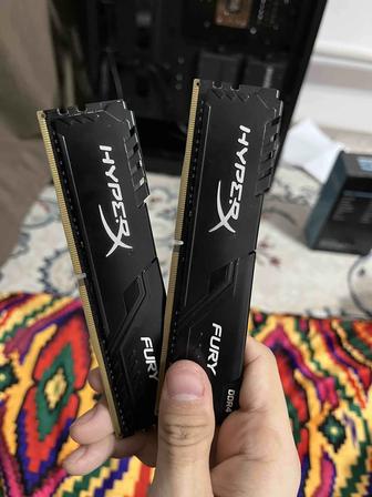 Продам оперативную память HyperX FURY 16GB DDR4 2666MHz