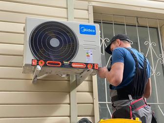 Установка монтаж кондиционера