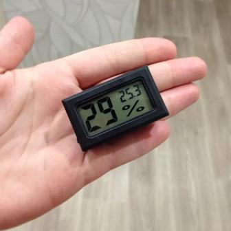 Термометр гигрометр LCD компактный цифровой