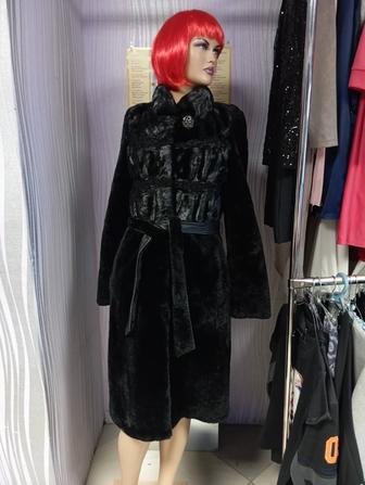 Шубка мутон, отделка козлик,рр 42-44,15000 т тг