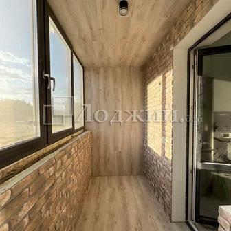 Установка окон балконов с обшивкой под ключ