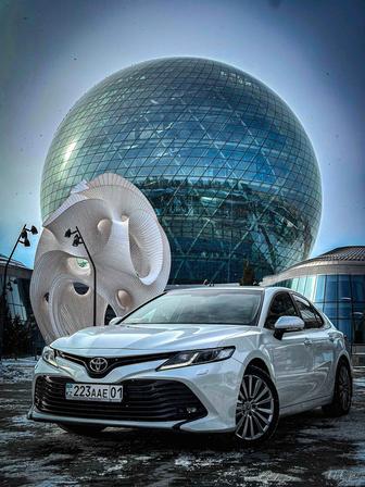 Аренда авто с водителем Camry 70