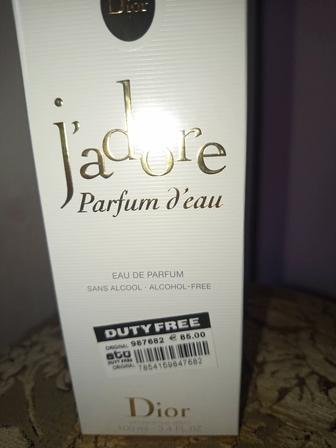 Оригинал J,ador ,духи ,аромат.100 мл.