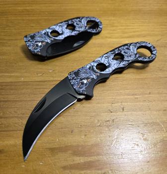 Складной Нож Керамбит Карманный Туристический Походный для туризма