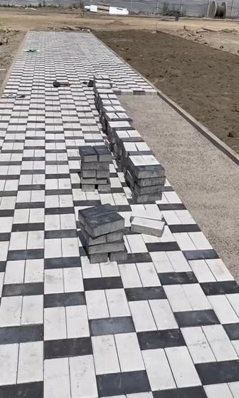 Укладка брусчатки