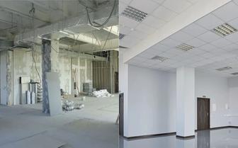 Ремонт помещений, офисов и складов в Алматы