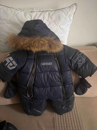 Детский зимний комбинезон