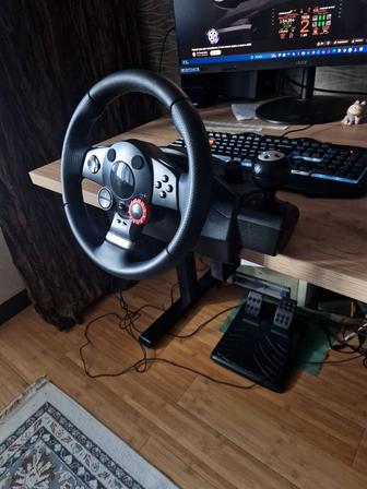 Руль logitech driving force gt
