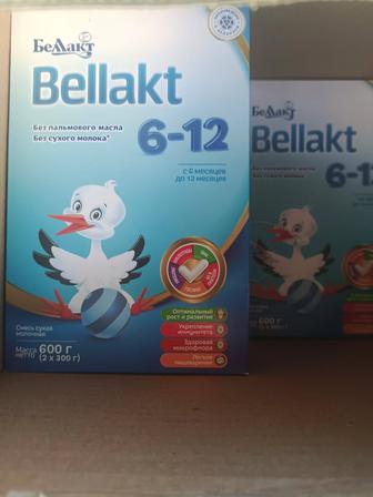 Смесь Беллакт 6-12 мес, 600 грамм.