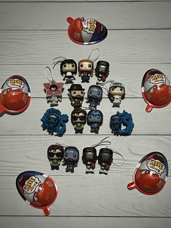 Продам фигурки kinder joy stranger things, очень странные дела