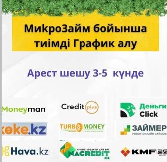 Арест, График МФО, Банк.