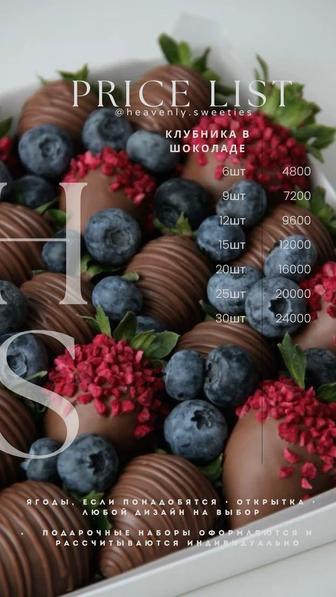 Клубника в шоколаде