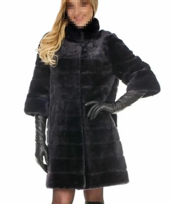 Продам натуральную шубу мутон норка