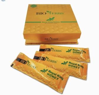 Королевский мед для мужского здоровья.Bio-Herbs Royal King Honey.