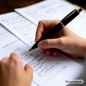 Написание сценариев к любым мероприятиям.