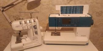 Продам швейную машинку Pfaff ambition 620и оверлок Jaguar M4982D.Рассрочка!