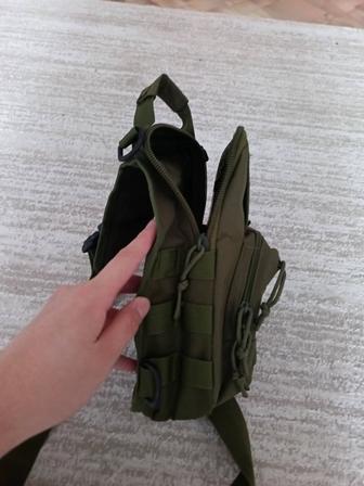 продам сумку туристическая тактическая цвет хаки новая