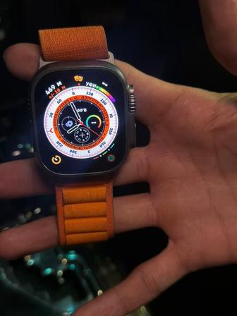 Смарт-часы Apple Watch  Medium
Alpine Loop Серый-оранжевый