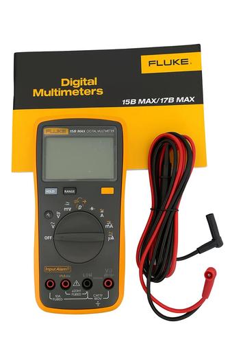Цифровой мультиметр Fluke 15B MAX-01 CAT III 600V, до 1000V/10A